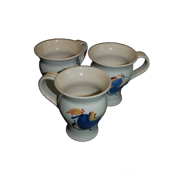 Decorated Mugs Ceramics