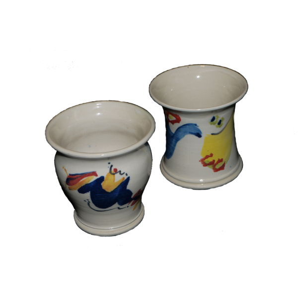 Decorated Small Vases Ceramics