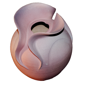 Wave Form Vase Ceramics