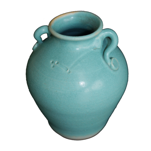 small handled vase ceramics