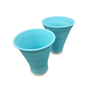 Turquoise Flower Vase Ceramics